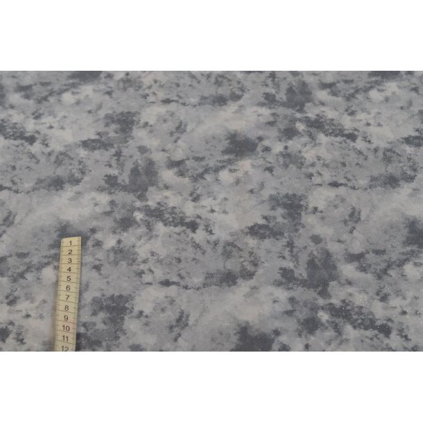 Bomuld Lysgr� m/s�lv glitter