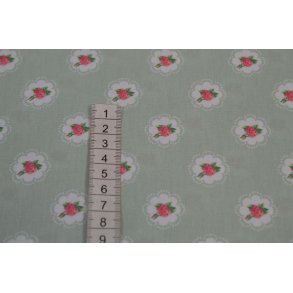 �kotex bomuld/poplin m/sm� blomster