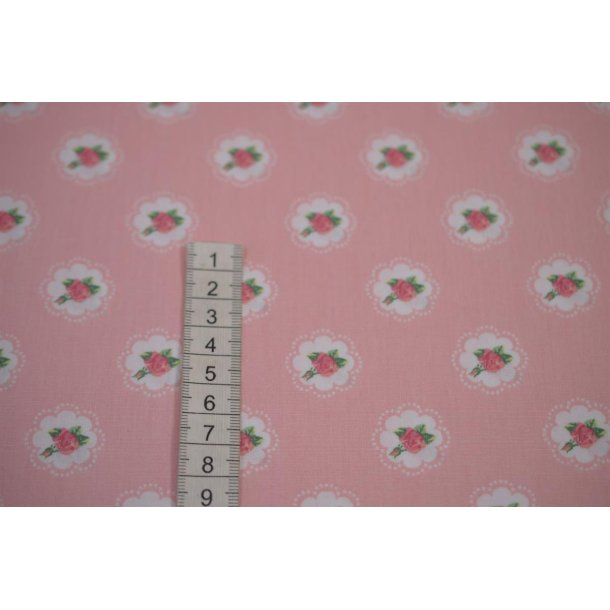 �kotex bomuld/poplin m/sm� blomster