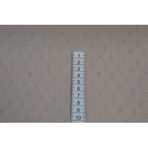 Ribstof m/lille hulm�nster Beige