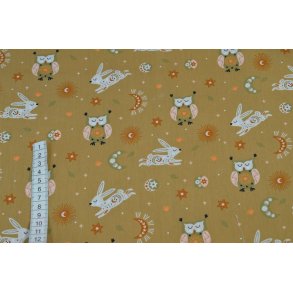 �kotex bomuld/poplin m/Harer og Ugler