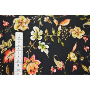 �kotex Viscose/Elastan m/blomster