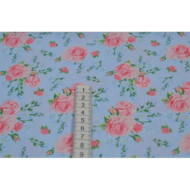 �kotex bomuld/poplin m/Roser