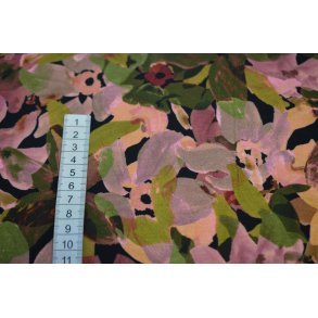 �kotex Viscose/Elastan m/blomster