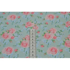 �kotex bomuld/poplin m/Roser
