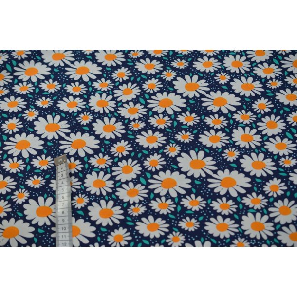 �kotex bomulds jersey m/blomster