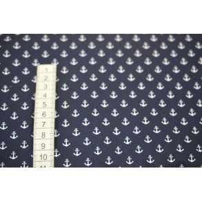 �kotex bomuld/poplin Bl� m/Anker