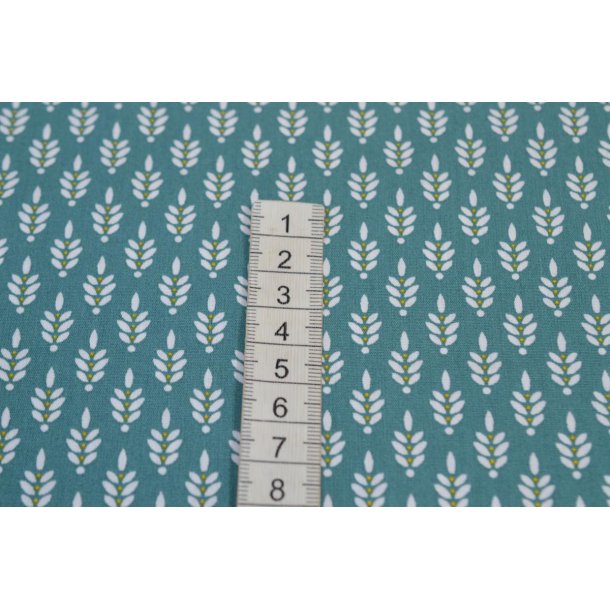 �kotex bomuld/poplin Fantasy, Gr�n