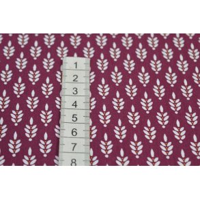 �kotex bomuld/poplin Fantasy Vinr�d
