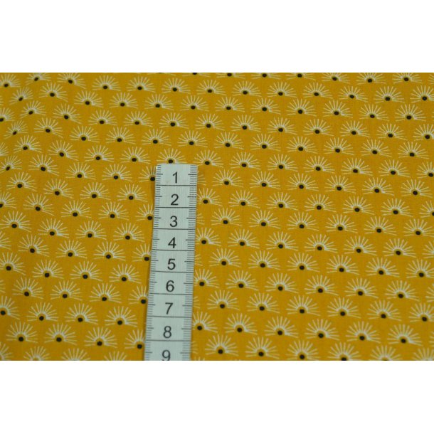 �kotex bomuld/poplin M�rkgul