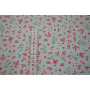 �kotex bomuld/poplin m/sm� blomster