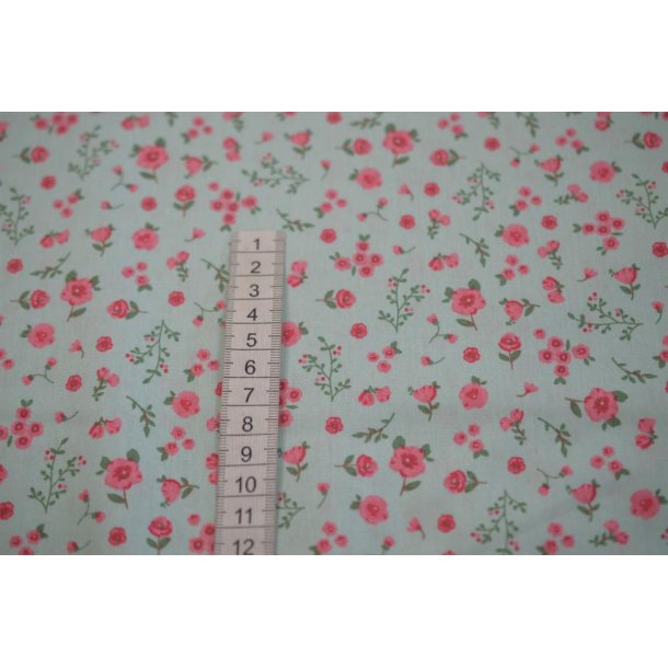 �kotex bomuld/poplin m/sm� blomster
