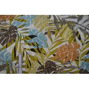 Tropical Panther Viscose popli