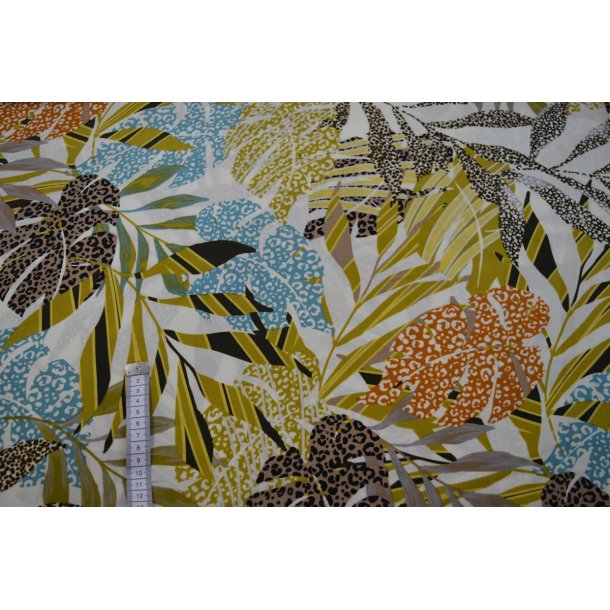 Tropical Panther Viscose popli