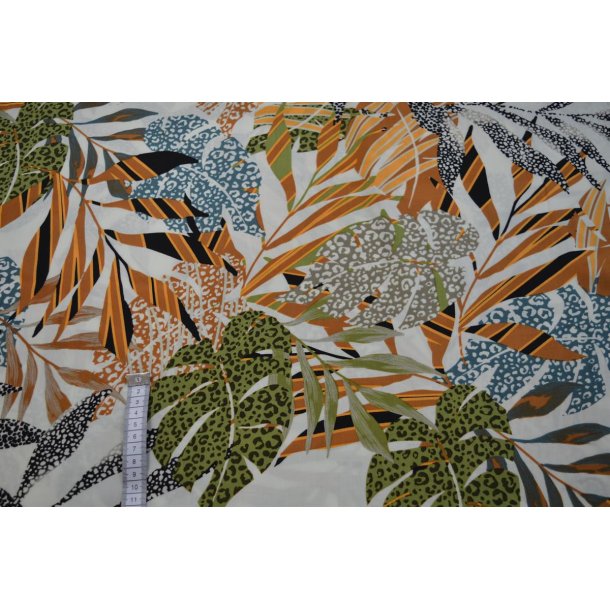 Tropical Panther Viscose Popli