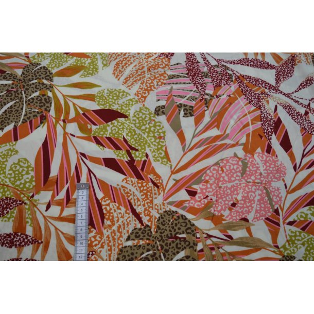 Tropical Panther viscose Popli