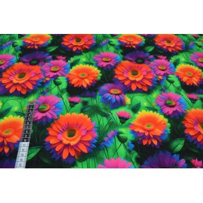 �kotex bomulds jersey m/blomster
