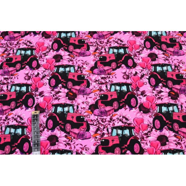 �kotex bomulds jersey m/Traktor