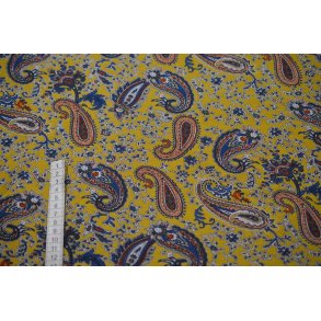 Viscose jersey m. print karrygul