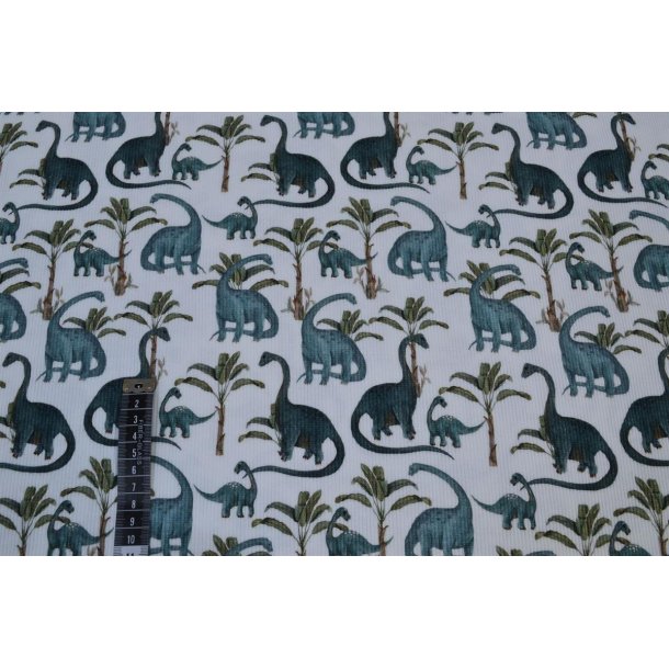 Rib jersey m/Dinosaur