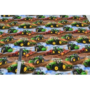 �kotex bomulds jersey m/Traktor