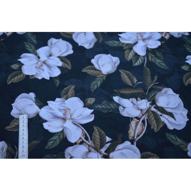 �kotex Modal Bomulds Jersey m.blomster                                                                                      