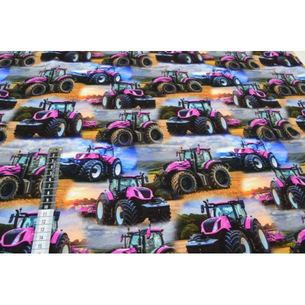 �kotex bomulds jersey m/Traktor