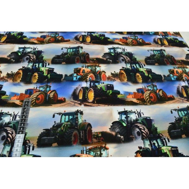 �kotex bomulds jersey m/Traktor