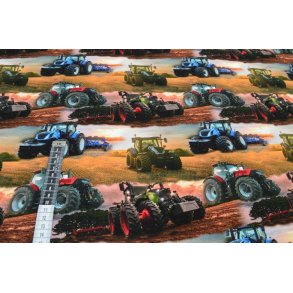 �kotex bomulds jersey m/Traktor