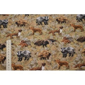 �kotex Bomulds Jersey M/Gr�vling, M�r mm.                                                                               