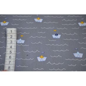 �kotex bomuld/poplin Gr� m/B�lge og B�d