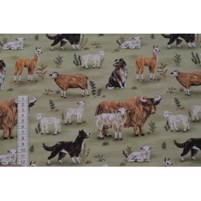 �kotex Bomulds Jersey m/dyreprint                                                                                    