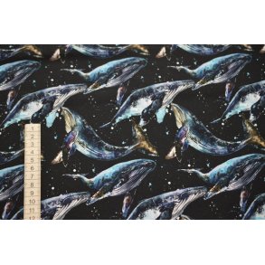 �kotex Bomulds Jersey Delfiner                                                                                       