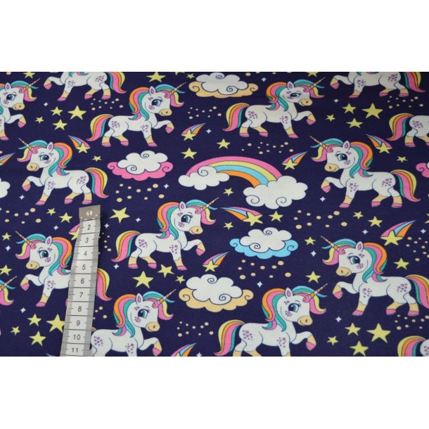 �kotex bomulds jersey m/Unicorn