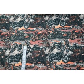 �kotex bomulds jersey m/Motorcykler