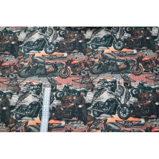 �kotex bomulds jersey m/Motorcykler