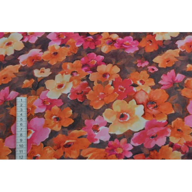 �kotex Viscose m/blomster