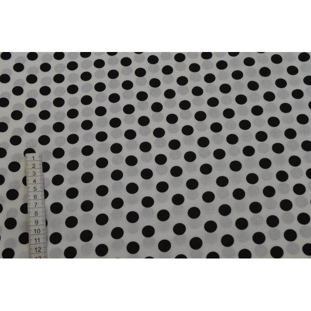 �kotex Viscose hvid m/sorte bomber