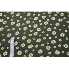 Viscose m/blomster