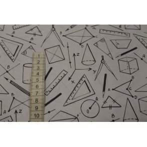 �kotex bomuld/poplin m/Passe, lineal  m.m