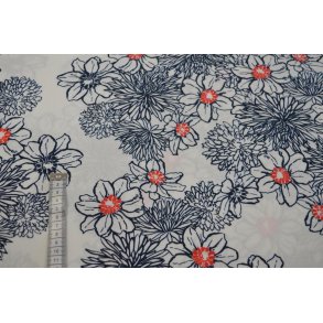Viscose m/Blomster
