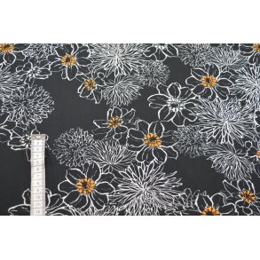Viscose m/Blomster