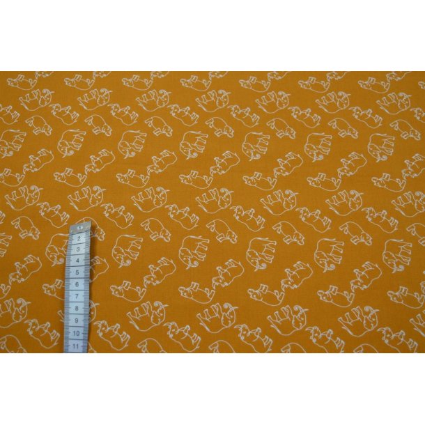 �kotex bomuld m/n�sehorn og flodhest