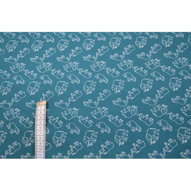 �kotex bomuld m/N�sehorn og flodhest