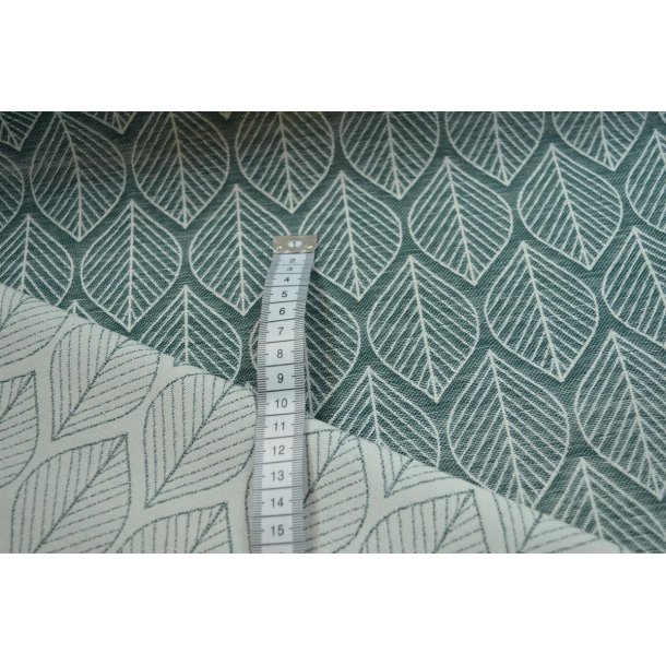 Jacquard double face Gr�n