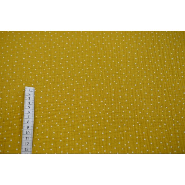 Double gauze Okker m/prikker