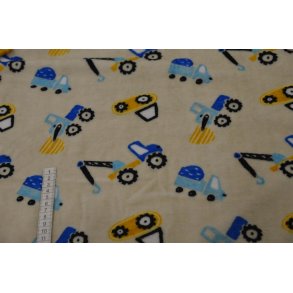 Minky fleece m/Biler