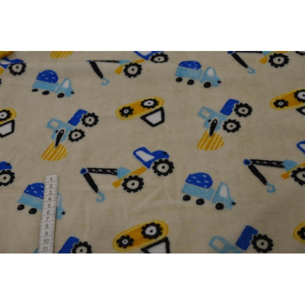 Minky fleece m/Biler