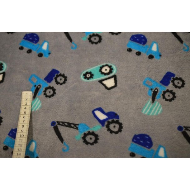 Minky fleece m/biler