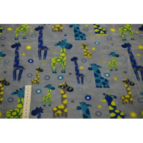 Minky fleece m/Giraf